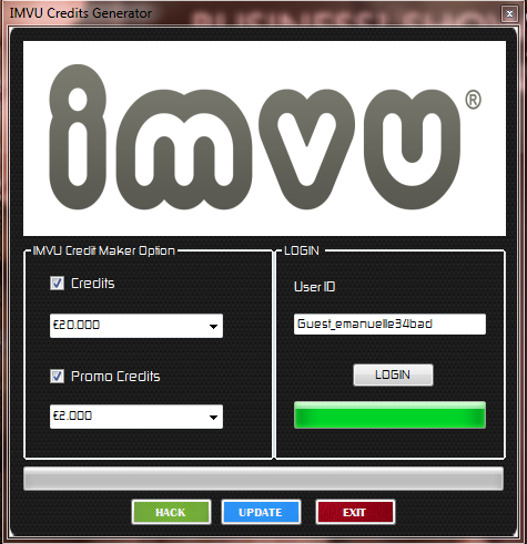 imvu credits generator free download